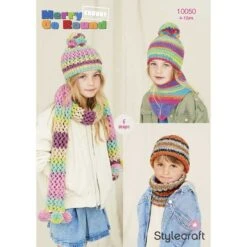 Kids Accessories In Stylecraft Merry Go Round Chunky