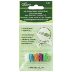 Clover Coil Knitting Needle Holders