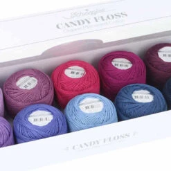 Scheepjes Candy Floss Colour Pack 10 X 20g - Smoothie -Black Sheep Wool 23718 4