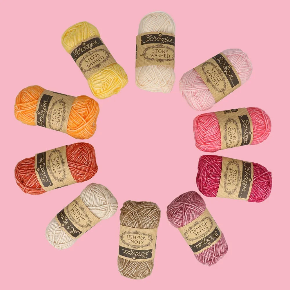 Stone Washed Minis Colour Pack - 10 X 25g Balls - Manifest 4 Stone Washed Minis Colour Pack - 10 X 25g Balls - Manifest - Image 2