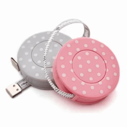 Retractable Tape Measure: Polka Dot