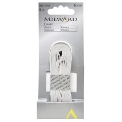 Elastic - 6mm (White)