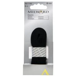 Elastic - 6mm (Black)