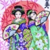 Two Geishas 2 Two Geishas -Black Sheep Wool 2703 3