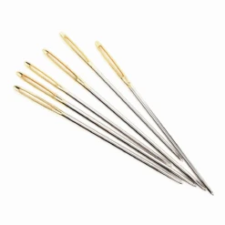 Hemline Gold Tapestry Hand Needles 5 Hemline Gold Tapestry Hand Needles -Black Sheep Wool 283G 1822 HG UPK png