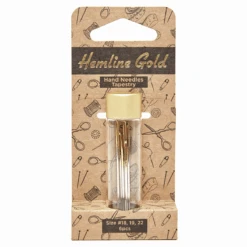 Hemline Gold Tapestry Hand Needles