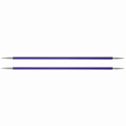 KnitPro Zing Double Pointed Knitting Pins - 15cm -Black Sheep Wool 3 75KP47008 png
