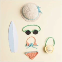 Rico Ricorumi Dollies - Holiday Girlfriends Colourpack 8 Rico Ricorumi Dollies - Holiday Girlfriends Colourpack -Black Sheep Wool 400025.018 AW 7