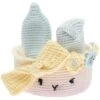 Rico Ricorumi Crochet Easter Basket - Pastel 1 Rico Ricorumi Crochet Easter Basket - Pastel -Black Sheep Wool 400027.021 1