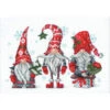 Gnomes - Riolis Cross Stitch Kit 2 Gnomes - Riolis Cross Stitch Kit -Black Sheep Wool 4361