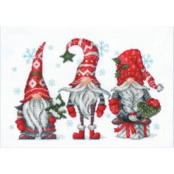 Gnomes - Riolis Cross Stitch Kit