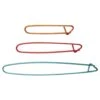 Knitpro Multicoloured Stitch Holders - 3 Pack