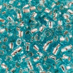 Debbie Abrahams Aqua Seed Bead 47 - Size 8
