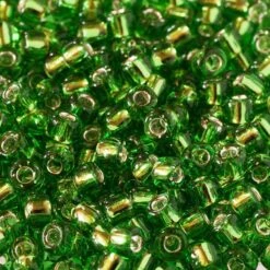 Debbie Abrahams Green Seed Bead 49 - Size 8