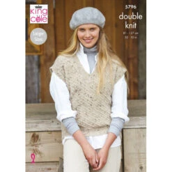 Tanks In King Cole Homespun Dk