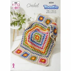 Blankets Crocheted In King Cole Warm & Toastie