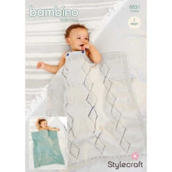 Blankets In Stylecraft Bambino DK - Digital Version