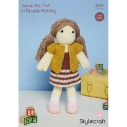 Crochet Jessie Doll In Stylecraft Special DK And Bellissima By Emma Varnam - Digital Version