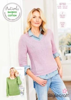 Sweaters In Stylecraft Naturals Bamboo + Cotton DK - Digital Version