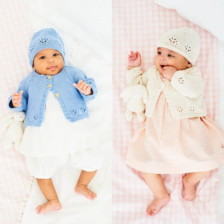 Cardigan And Hat In Stylecraft Naturals Bamboo + Cotton DK 3 Cardigan And Hat In Stylecraft Naturals Bamboo + Cotton DK