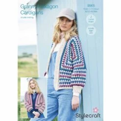 Granny Hexagon Cardigans In Stylecraft Highland Heathers And Life Dk - Digital Version 9965
