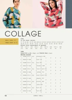 Rowan - Abstract Vol 2 By Georgia Farrell 26 Rowan - Abstract Vol 2 By Georgia Farrell -Black Sheep Wool Abstract Vol.2. Garment Specification 1