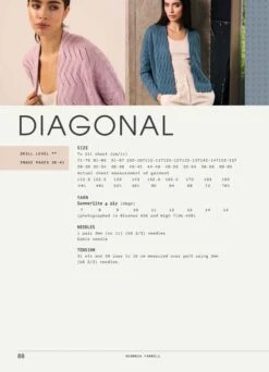 Rowan - Abstract Vol 2 By Georgia Farrell 31 Rowan - Abstract Vol 2 By Georgia Farrell -Black Sheep Wool Abstract Vol.2. Garment Specification 8