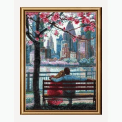 Blooming New York - Aine Cross Stitch Kit