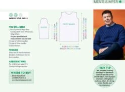 Birchwood Men's Jumper In Rico Essentials Mega Wool Chunky - By Sarah Hatton - Digital Version -Black Sheep Wool BSW Birchwood 2