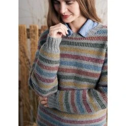 Bibby Sweater In Rowan Moordale - Digital Version