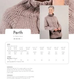 Rowan Big Wool Seamless -Black Sheep Wool Big Wool Seamless Garment Specification 4