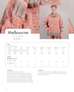 Rowan Big Wool Seamless -Black Sheep Wool Big Wool Seamless Garment Specification 5