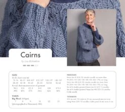 Rowan Big Wool Seamless -Black Sheep Wool Big Wool Seamless Garment Specification 6