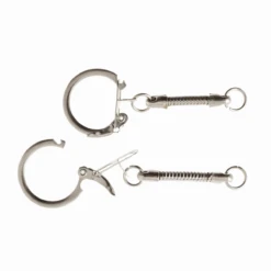 Key Rings: Chrome: Pack Of 2