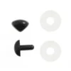 Toy Noses: Animal/Cat 12mm Black 10 Pack 2 Toy Noses: Animal/Cat 12mm Black 10 Pack -Black Sheep Wool CF134