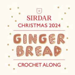 Gingerbread Christmas Crochet Along In Hayfield Bonus Dk By Lindsey Newns -Black Sheep Wool Christmas Crochet Along UK 2 1