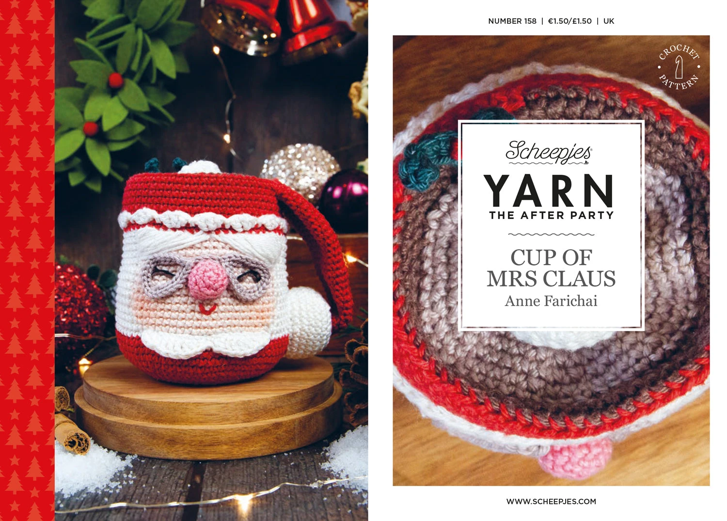 Yarn The After Party 158 - Cup Of Mrs Claus By Anne Farichai 4 Yarn The After Party 158 - Cup Of Mrs Claus By Anne Farichai - Image 2