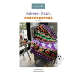 Halloween Dreams Blanket Pattern Booklet By Anita Gibney