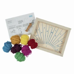 Trimits Punch Needle Frame Kit - Sunrays 5 Trimits Punch Needle Frame Kit - Sunrays -Black Sheep Wool GCK117 UPK png