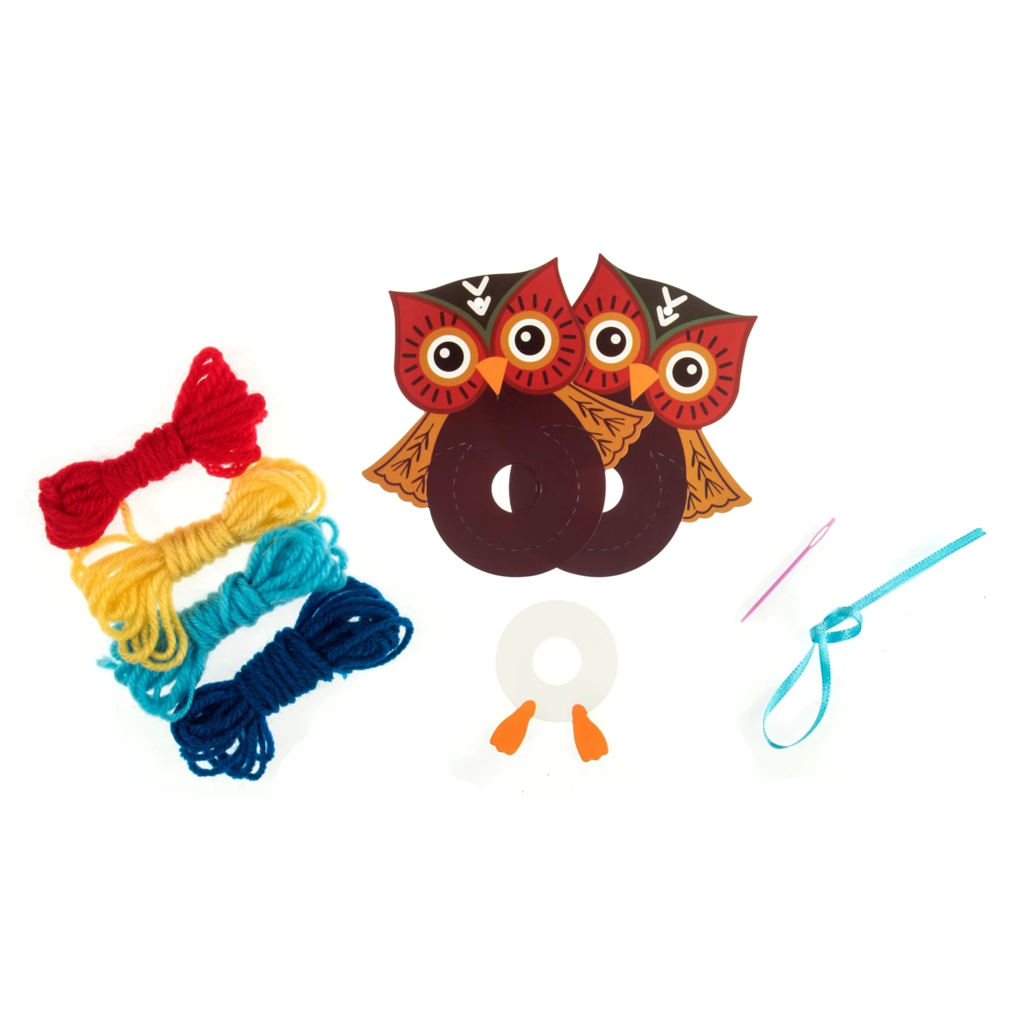 Trimits Pom Pom Decoration Kit: Owl 4 Trimits Pom Pom Decoration Kit: Owl - Image 2