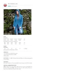 Rowan British Made By Lisa Richardson 27 Rowan British Made By Lisa Richardson -Black Sheep Wool Garment Specification British Made 11