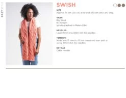 Rowan Easy Style By Martin Storey -Black Sheep Wool Garment Specification Easy Style 7