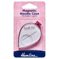 Hemline Magnetic Needle Case With Threader