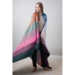 Hibernate Throw In Rowan Pure Wool Worsted - Digital Version