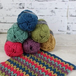 Chunky Monkey Classic Blanket In Scheepjes Chunky Monkey 7 Chunky Monkey Classic Blanket In Scheepjes Chunky Monkey -Black Sheep Wool IMG 2275