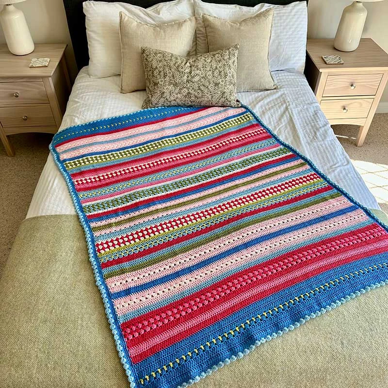 Greengate Blanket In Stylecraft Special Dk By Anita Gibney 9 Greengate Blanket In Stylecraft Special Dk By Anita Gibney - Image 7