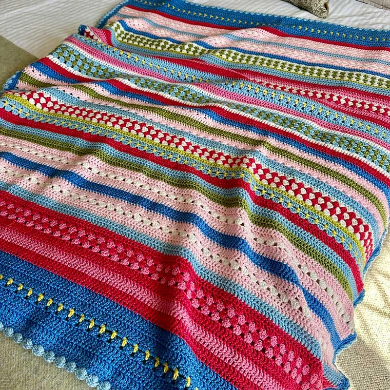 Greengate Blanket In Stylecraft Special Dk By Anita Gibney 6 Greengate Blanket In Stylecraft Special Dk By Anita Gibney - Image 4