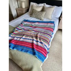 Greengate Blanket In Stylecraft Special Dk By Anita Gibney 15 Greengate Blanket In Stylecraft Special Dk By Anita Gibney -Black Sheep Wool IMG 7571