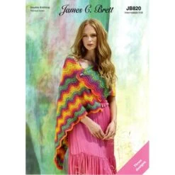 Wraps And Cowl In James C Brett Shhh Dk