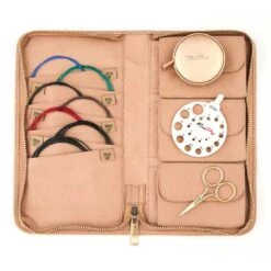 Knitpro Circular Cable Case - Clay -Black Sheep Wool KP12875 CRA